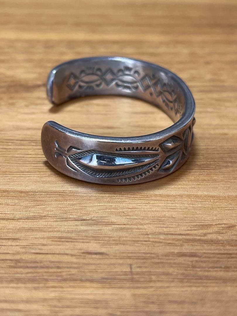 レイアダカイ シルバー バングル インディアンジュエリー Ray Adakai