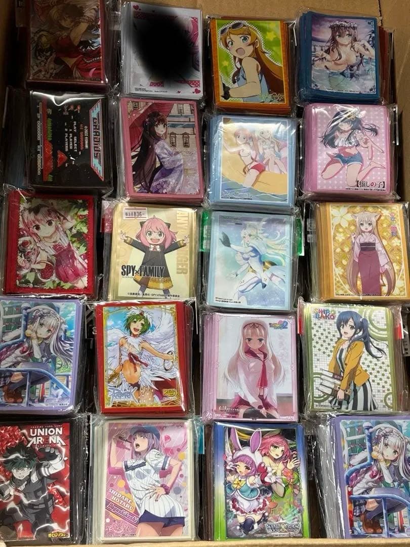 キャラクター スリーブ シールド 大量 まとめ売り 118個 未開封 バラ売り可