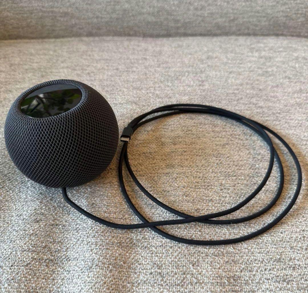 Apple Pod mini スマートスピーカー 黒 球形 純正品