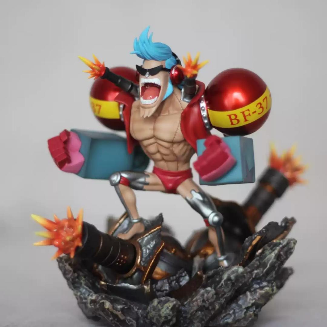 ワンピース フランキー&将軍 2体セット ガレージキット ワーコレフィギュア