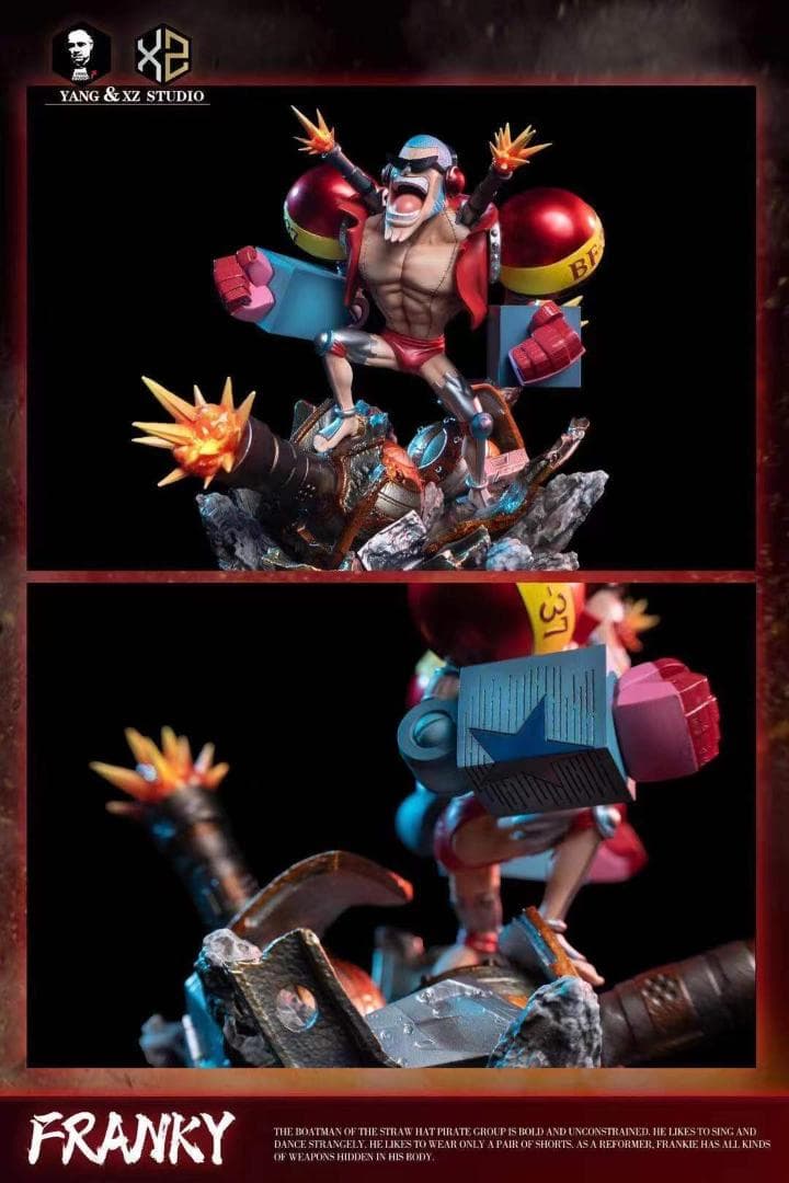 ワンピース フランキー&将軍 2体セット ガレージキット ワーコレフィギュア