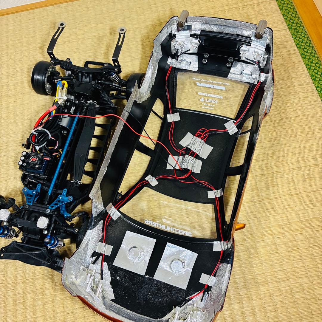 【このまま使用可】アリスト ボディ付き ヨコモ ドリフトパッケージ ドリフトカー