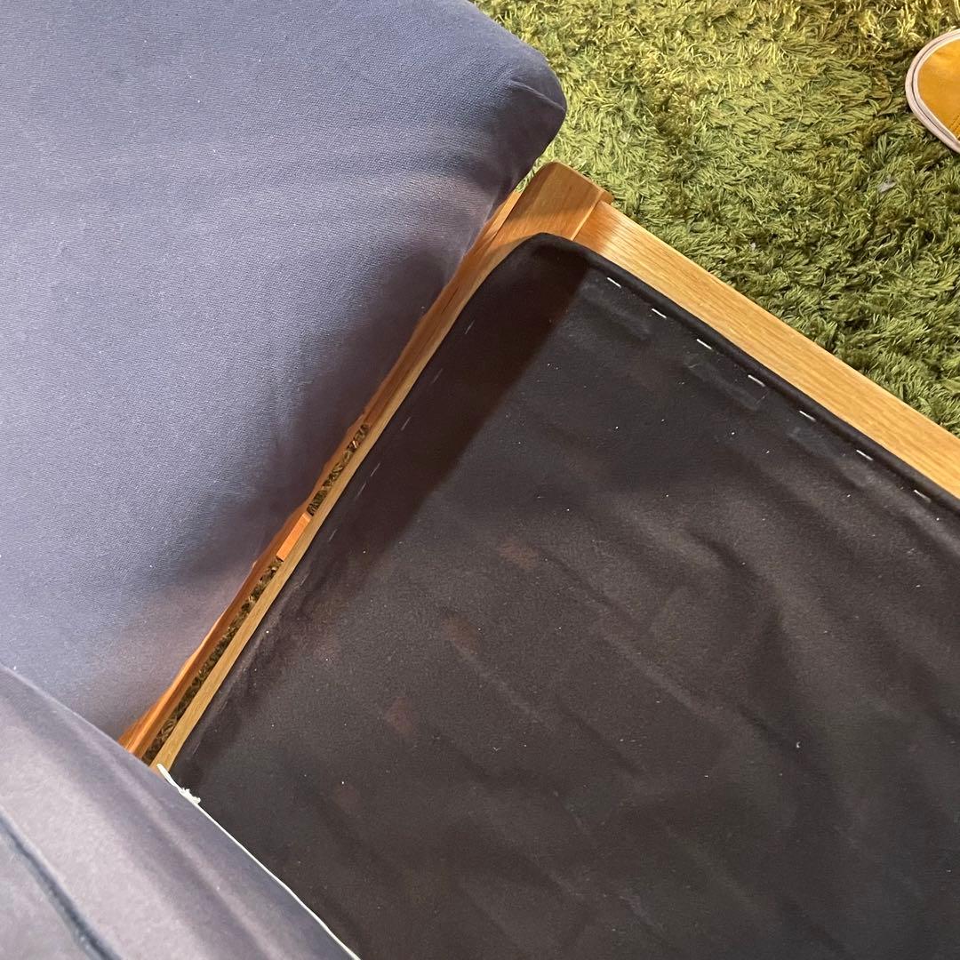 無印良品⭐️リビングでもダイニングでもつかえるソファチェア　愛知県　あま市