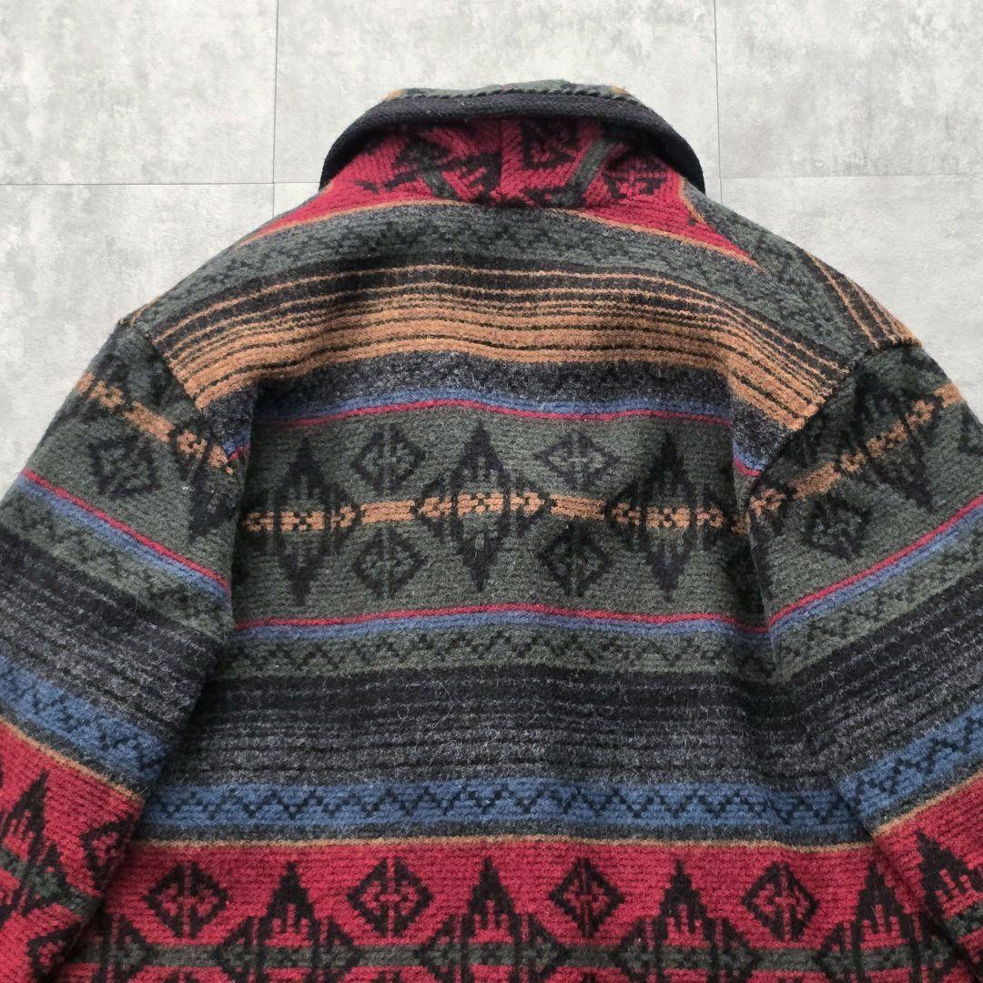 80s ウールリッチ ヴィンテージ ネイティブ柄 ブランケットジャケット