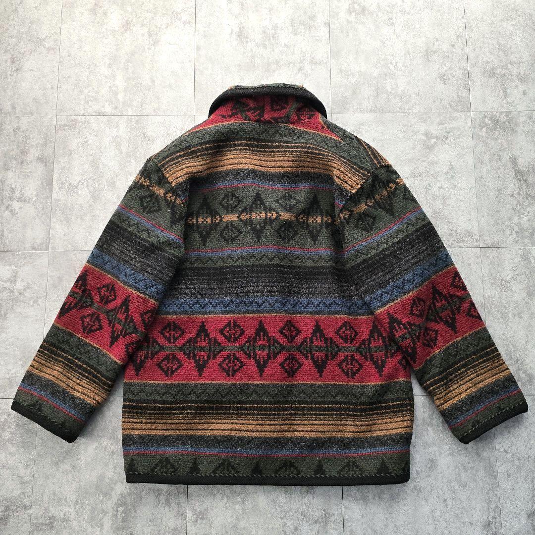 80s ウールリッチ ヴィンテージ ネイティブ柄 ブランケットジャケット