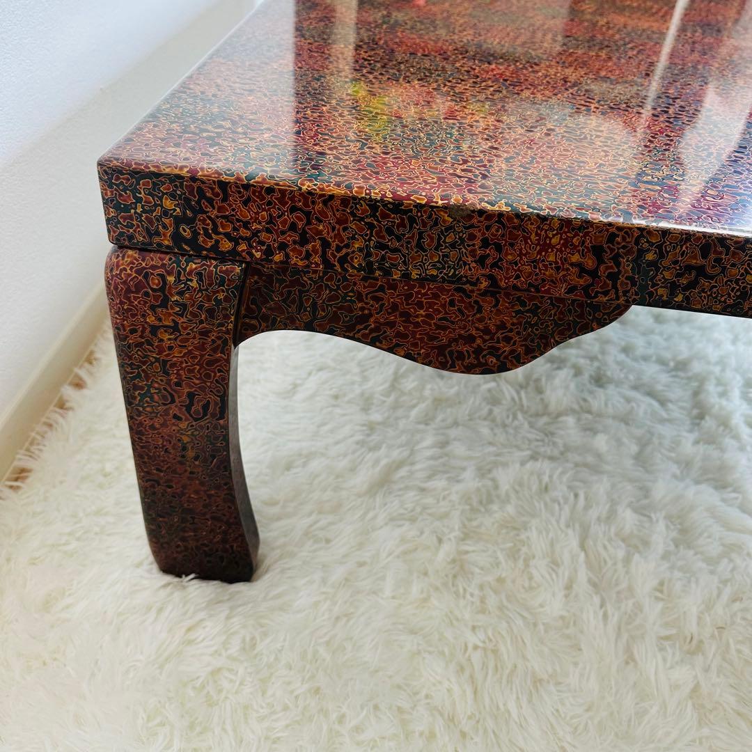 津軽塗り 座卓 羽根脚 青森 津軽 直接引取り可能