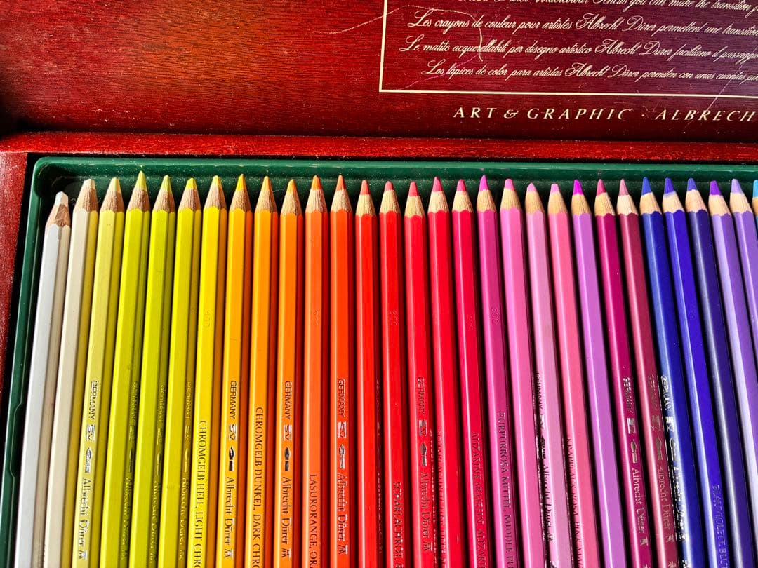 美品Faber-Castell 水彩色鉛筆 100本セット