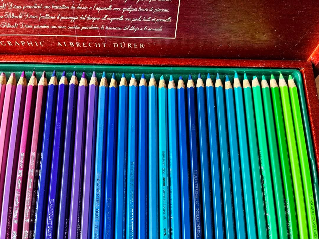 美品Faber-Castell 水彩色鉛筆 100本セット