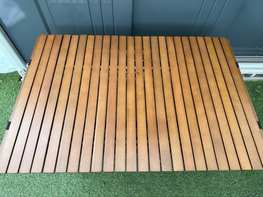 使用1回　WAQ　フォールディングウッドテーブル WAQ-FWT1