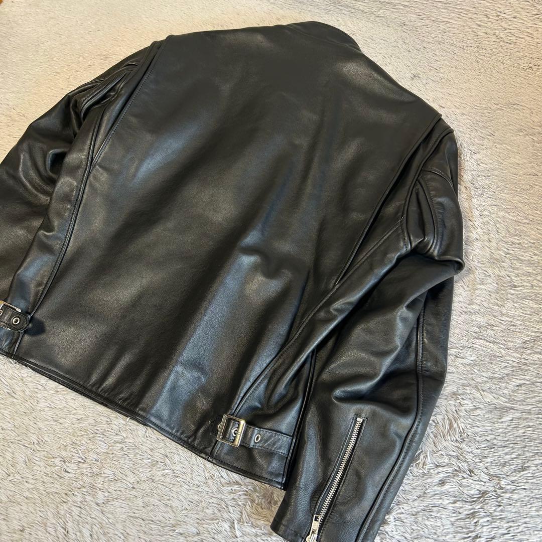 NANKAI ナンカイ　シングルライダース レザージャケット　シングルレザー　L
