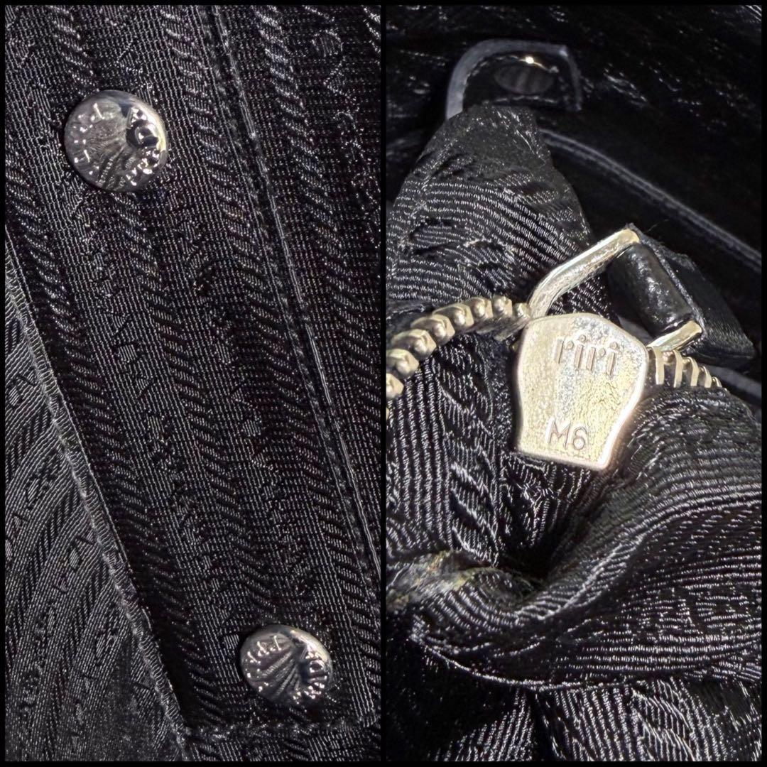 PRADA プラダ　サフィアーノレザー　三角ロゴ　スーツケース　旅行　トラベル