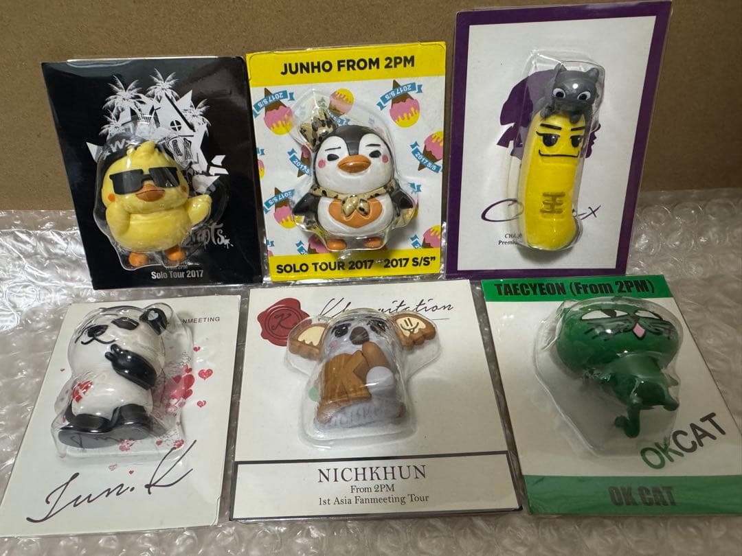 2PM ミニチュア フィギュア 初期 6種セット レア