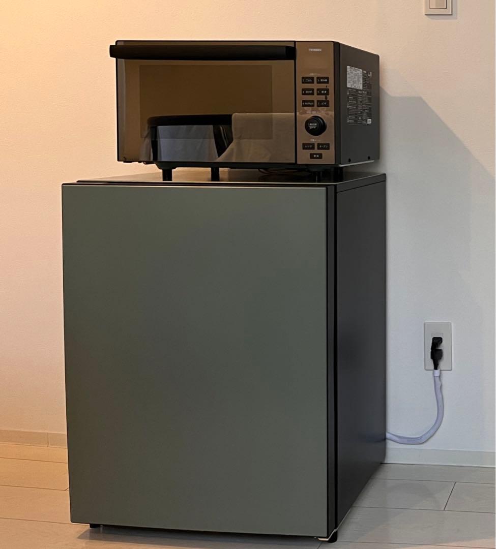 日立 冷蔵庫 73L モス R-MR7S G 左開きChiiil