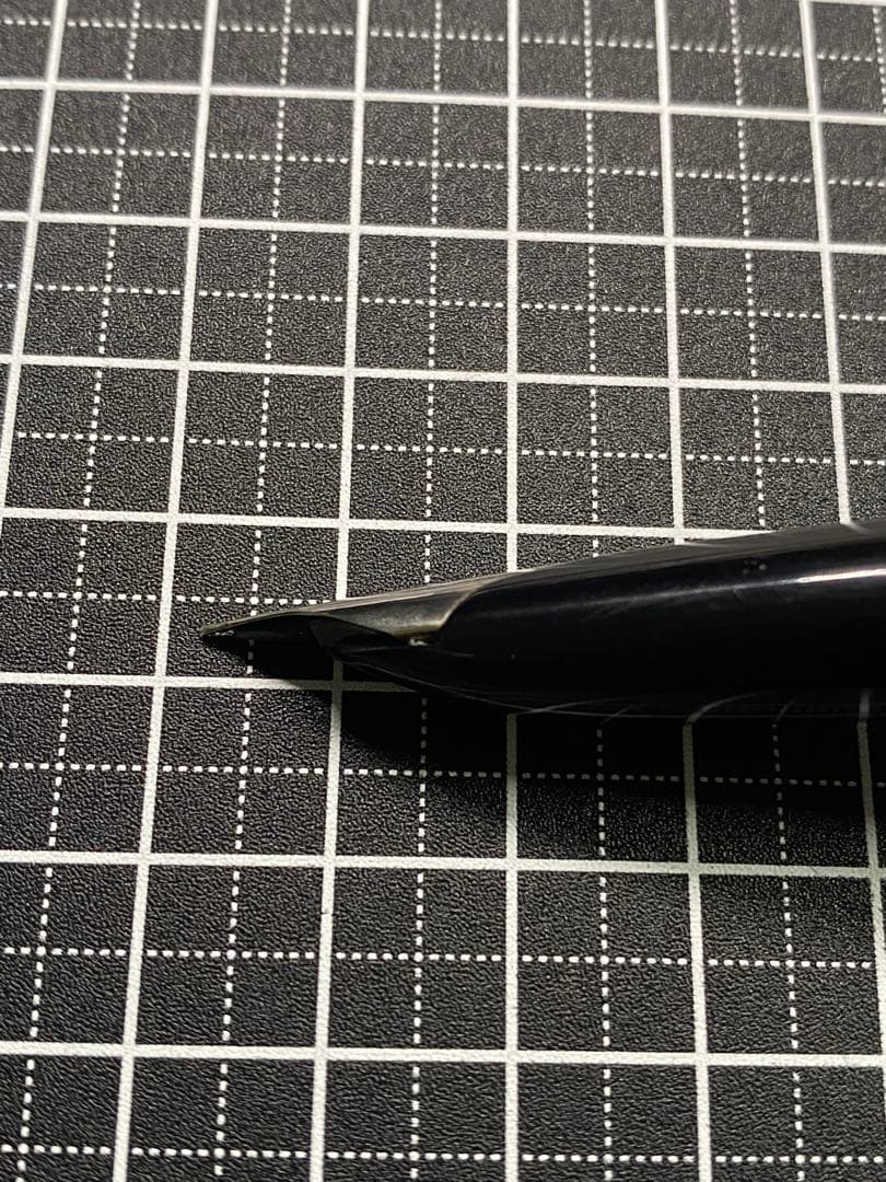 PILOT Elite Stearling-Silver 格子柄　FP 字幅EF