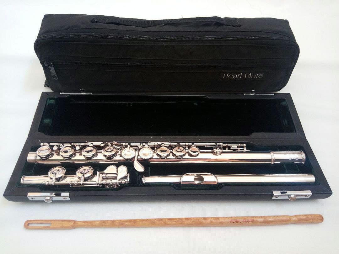 ♦最終価格♦超美品♦管体銀製♦Pearlフルート PF−775♦ポイントアーム