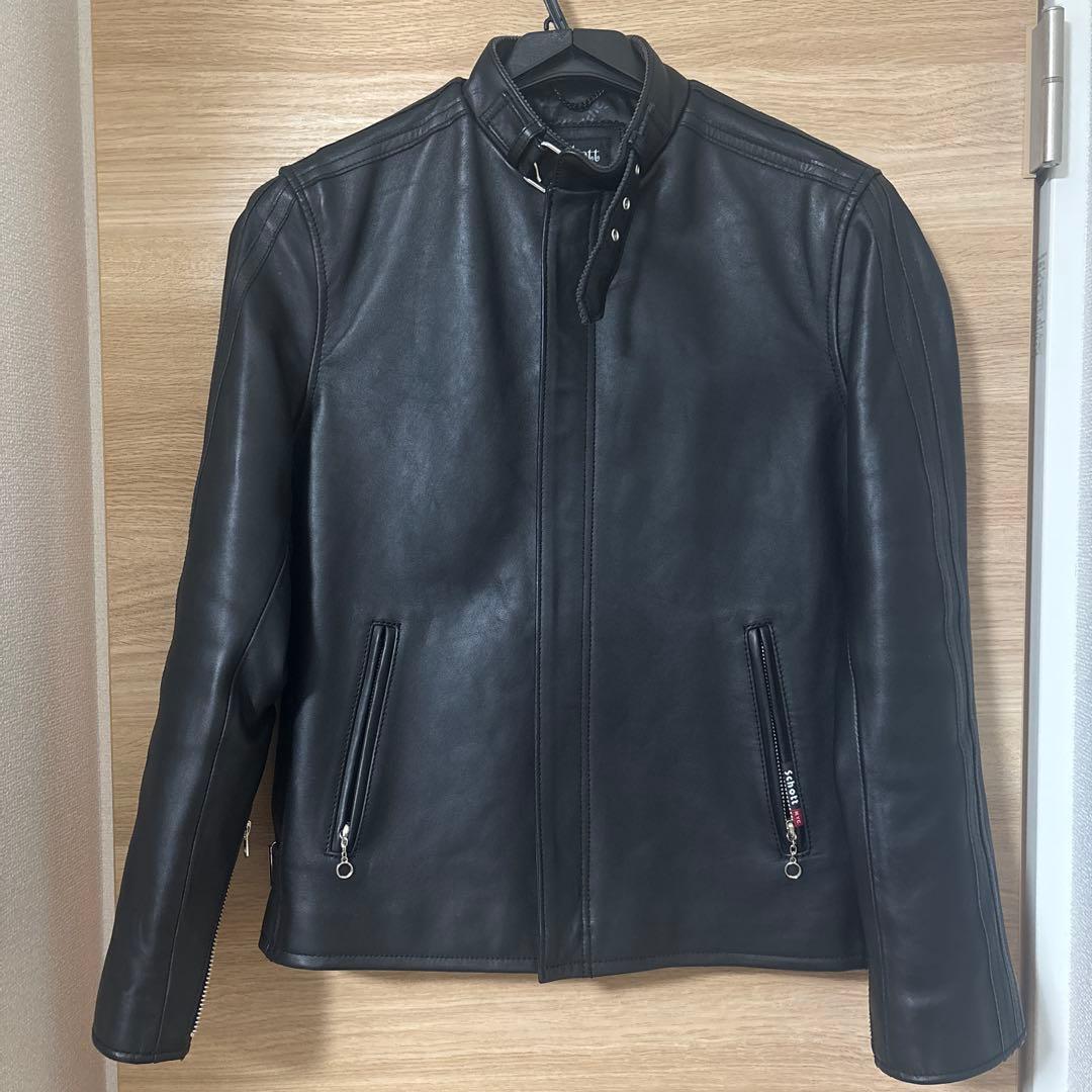 【美品】Schott ショットCLASSICRACER クラシックレーサー 黒S