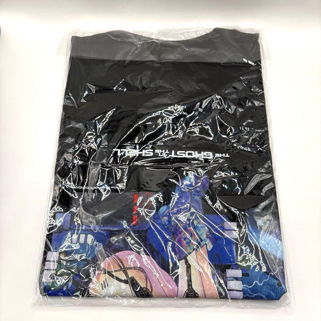 【新品未使用】士郎正宗の世界展　Tシャツ　攻殻機動隊　XL ブラック　草薙素子