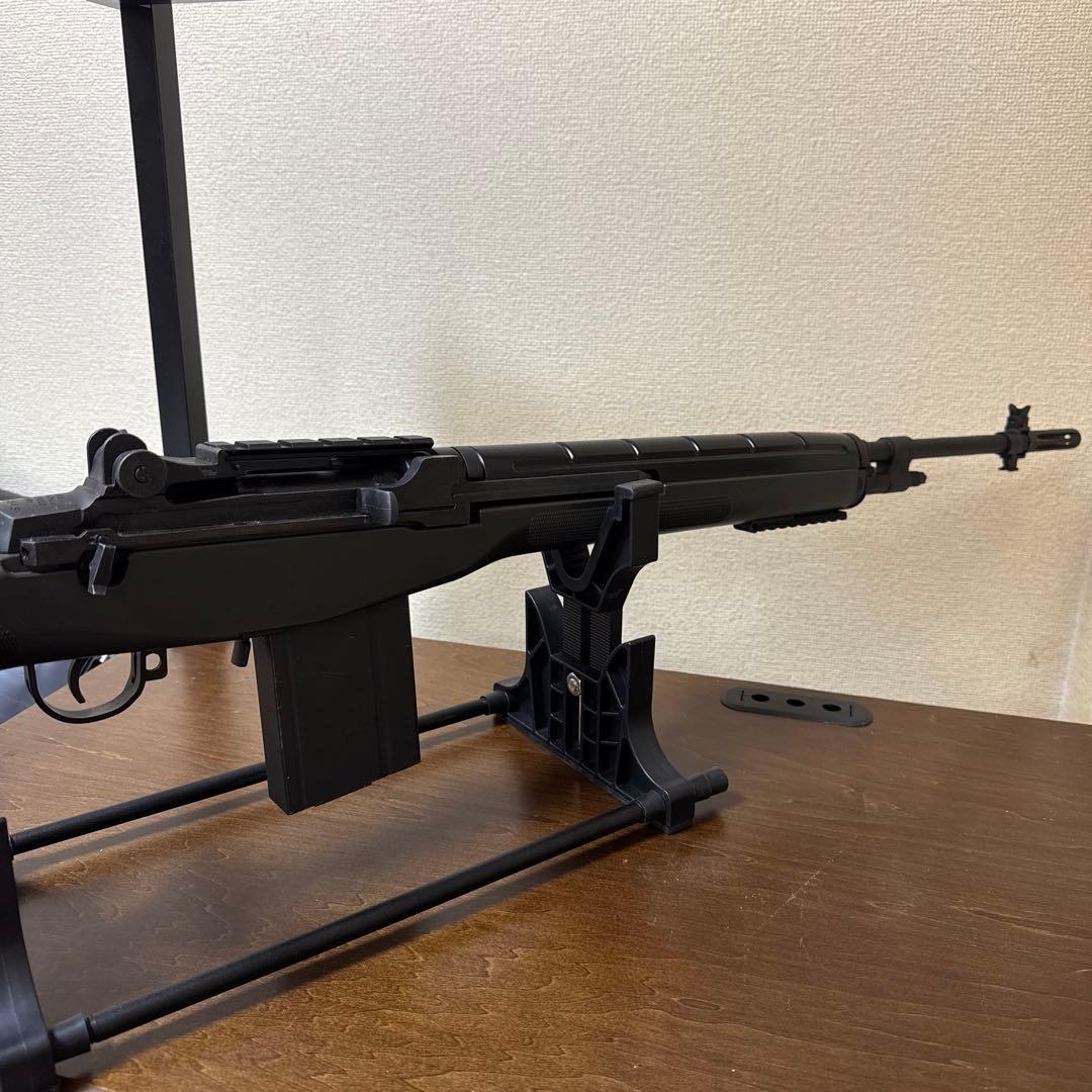 東京マルイ　M14 OD ファイバーストック　電動ガン　サイドマウント付き