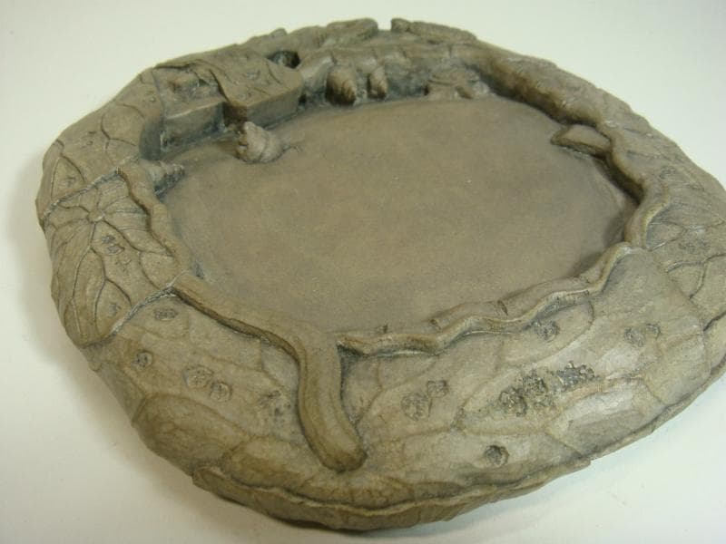 硯■端渓 亀 貝 蓮 書道道具 硯石 古玩 古美術 時代物 骨董品 希少！■