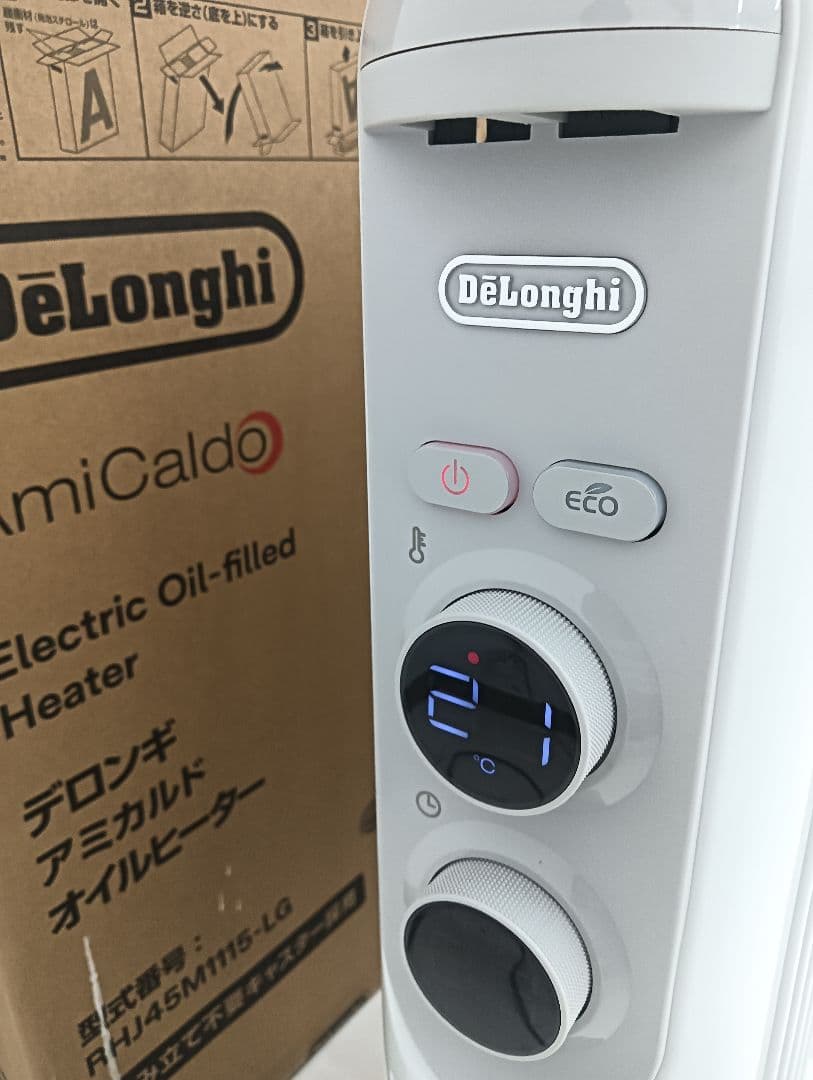 【超メルカリ市開催中は送料無料】デロンギ オイルヒーター RHJ45M1115