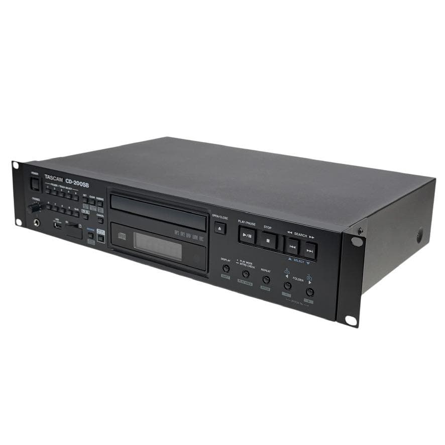未使用保管品 TASCAM CDプレーヤー SD/USB対応 CD-200SB