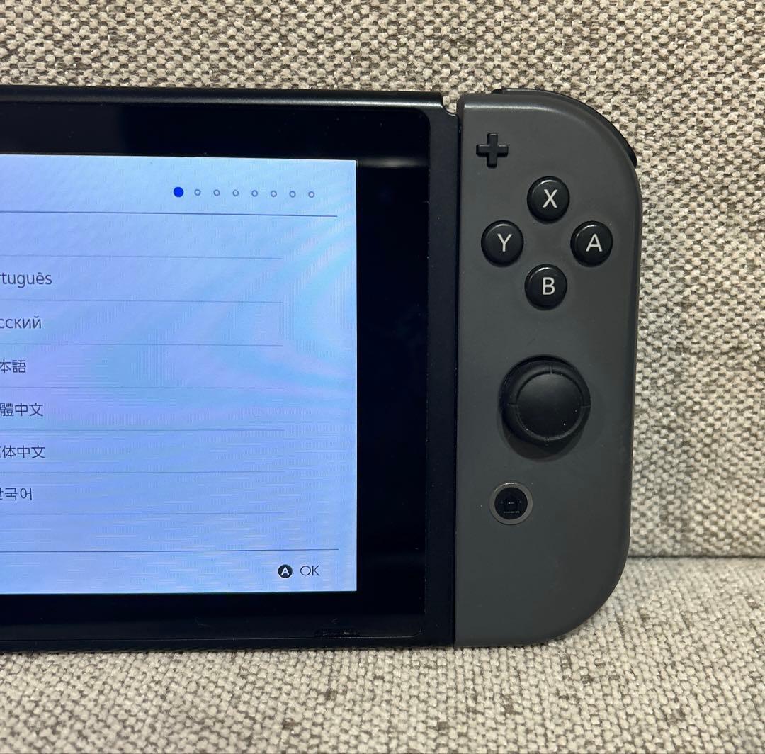 【美品】 Nintendo Switch 本体 グレー