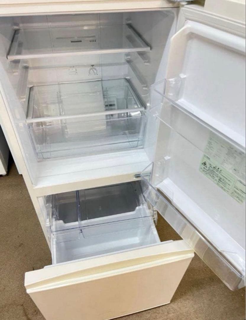 2018年式 157L AQUA 冷蔵庫 AQR-16H (W)