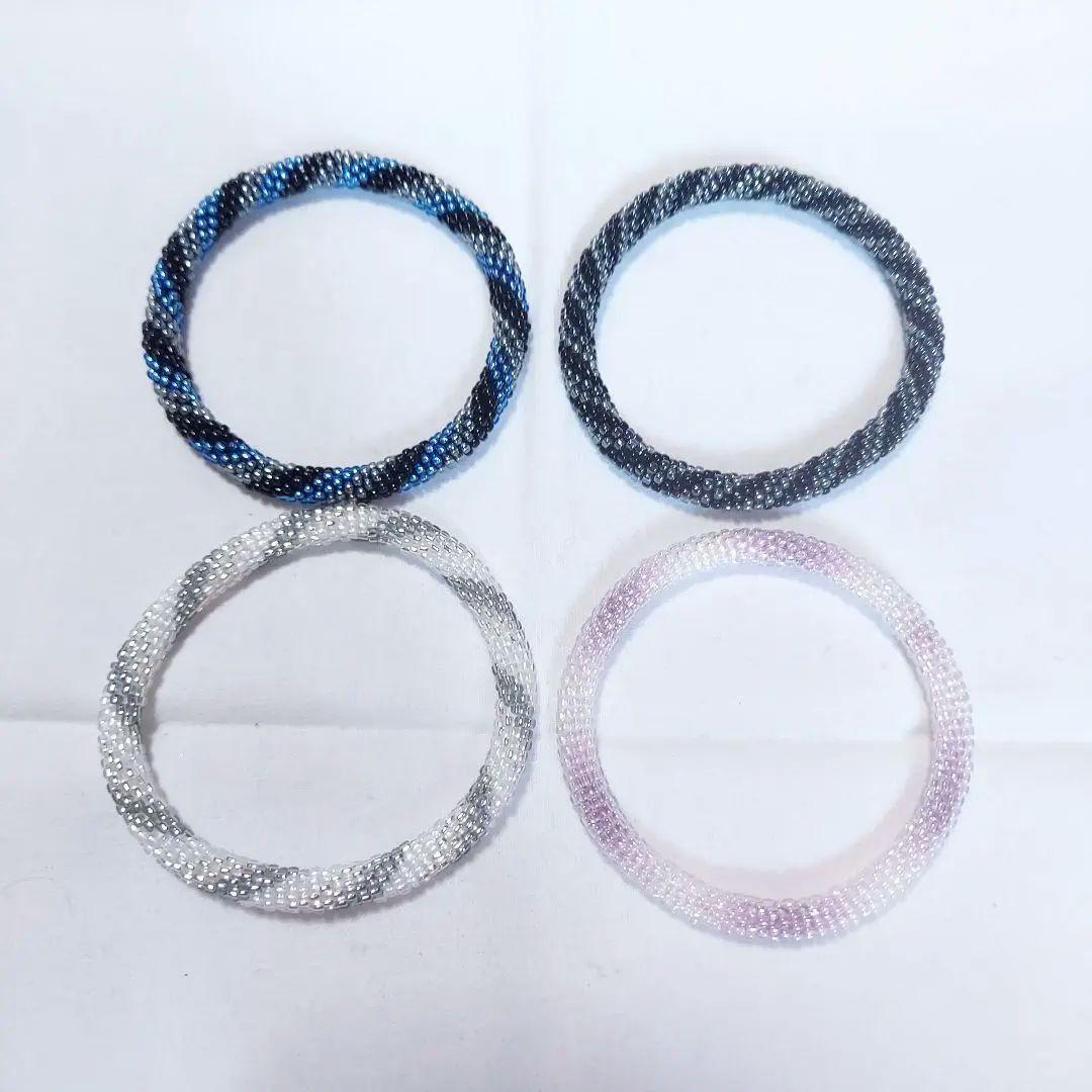 キャンディカラフルブレスレットセット