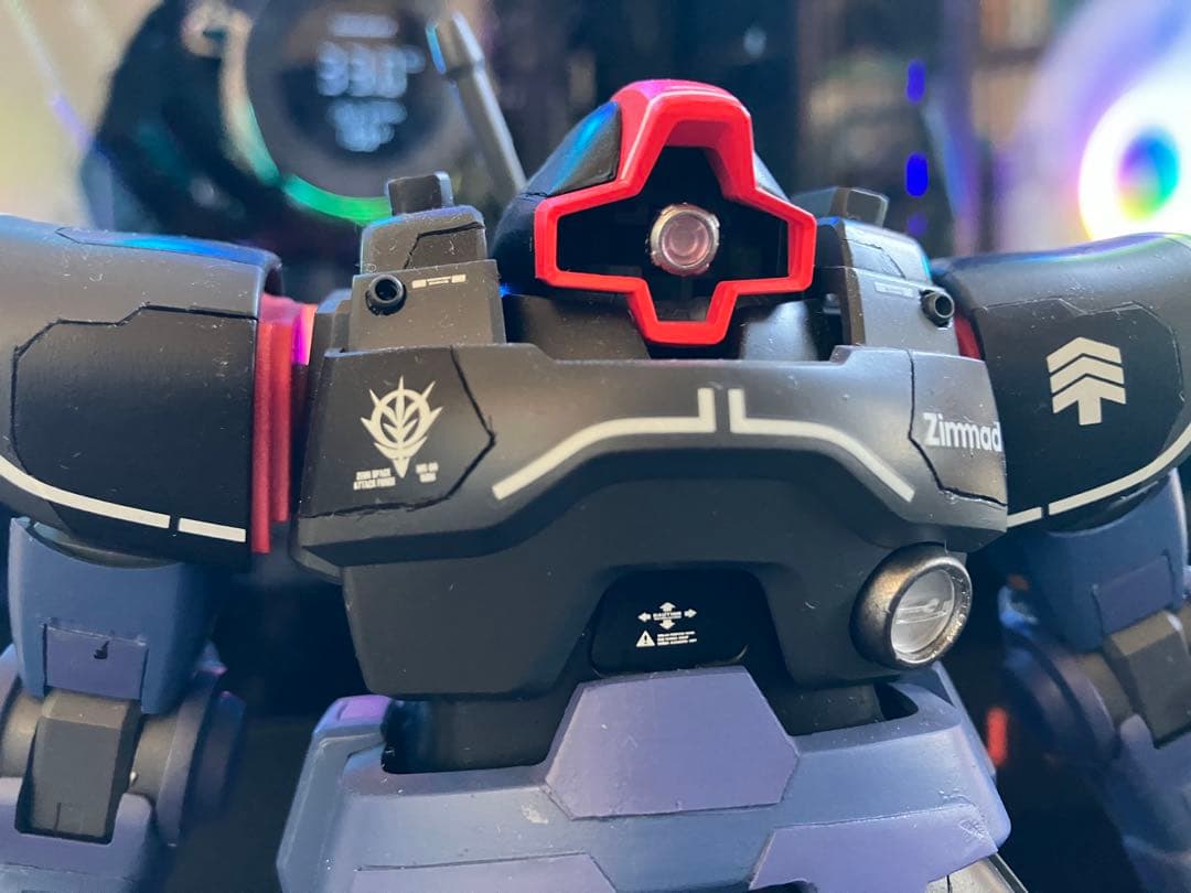 MG ドム黒い三連星専用　全塗装　改修