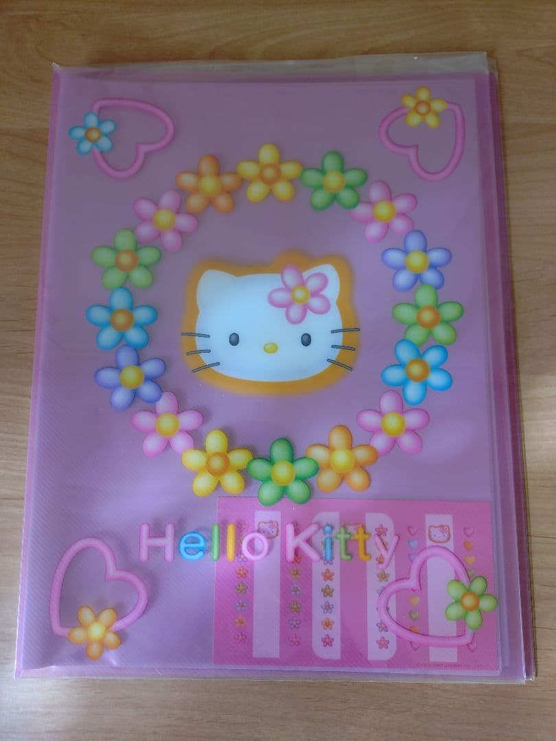 【平成レトロ】ハローキティ クリアファイル