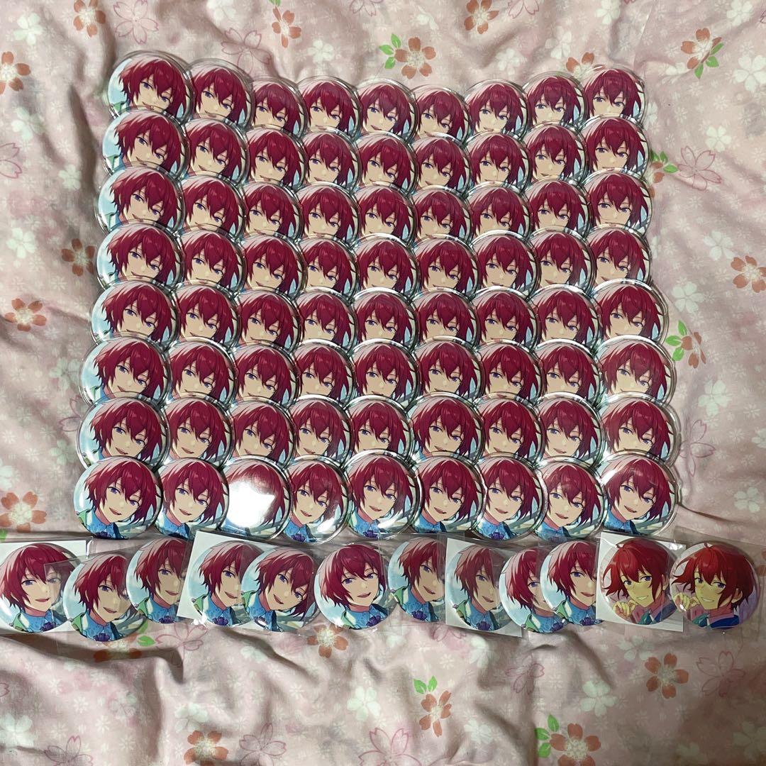 あんスタ 朱桜司 フィーチャー2 F2 缶バッチ 84個