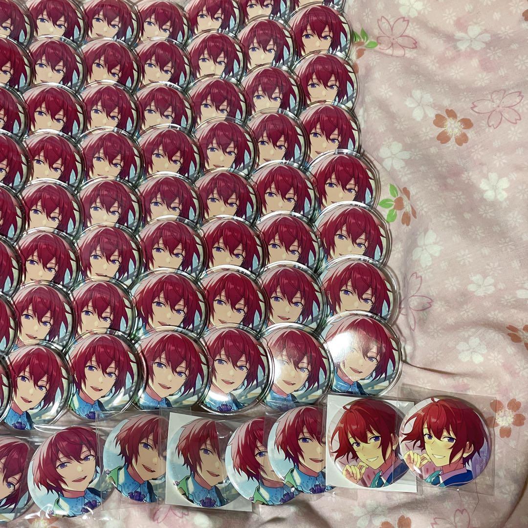 あんスタ 朱桜司 フィーチャー2 F2 缶バッチ 84個