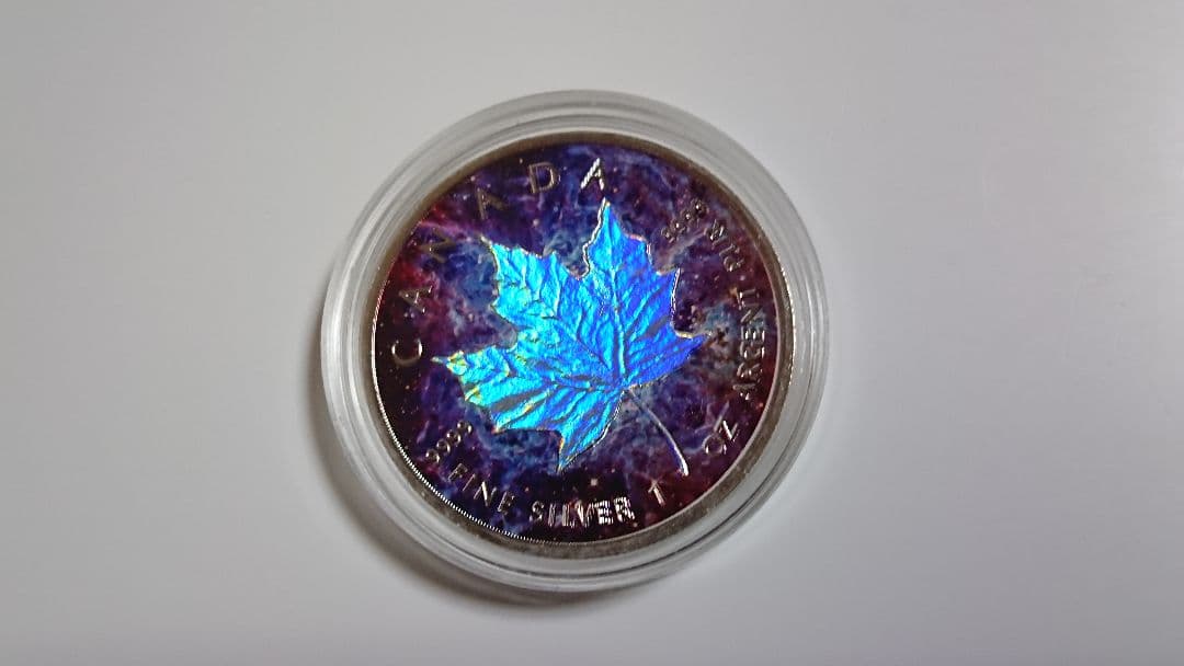 つ*ん様 メイプルリーフ・ホログラム (シルバープルーフ) 限定品？ カナ