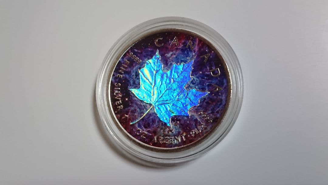 つ*ん様 メイプルリーフ・ホログラム (シルバープルーフ) 限定品？ カナ
