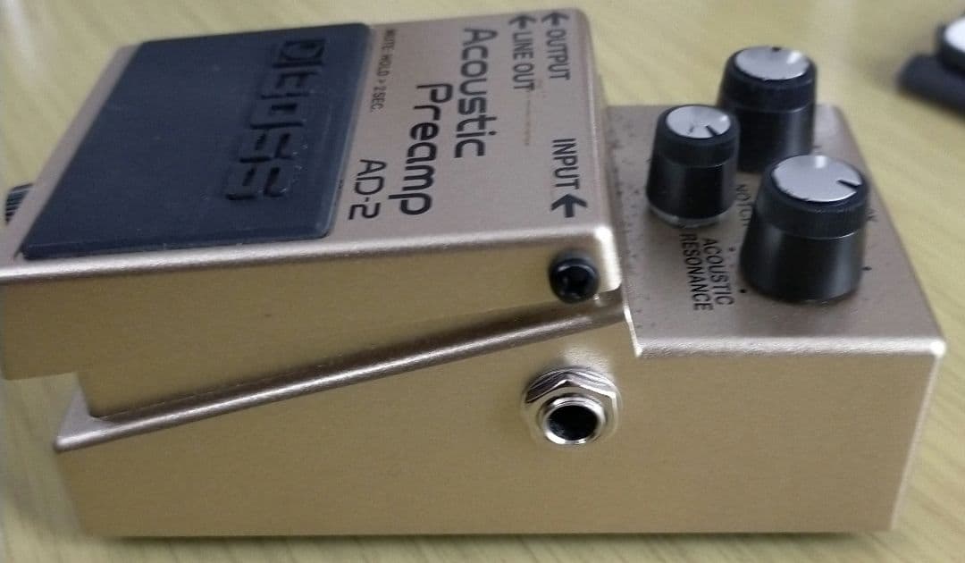 BOSS アコースティックプリアンプ AD-2 エフェクター