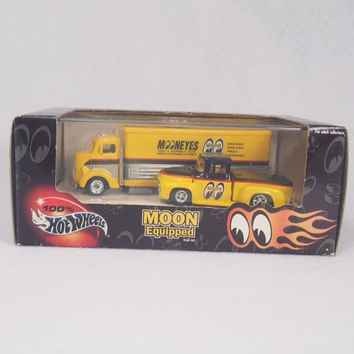 100% ホットウィール MOON Equipped truck set