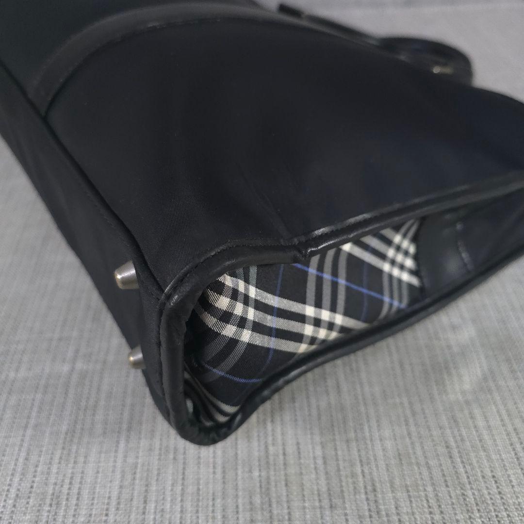 バーバリー　ブラックレーベル　ノバチェック　ビジネスバッグ　ブリーフケース