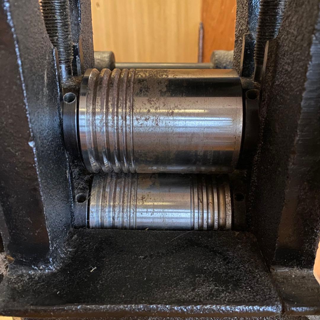 【Nt74】彫金ローラー　溝あり