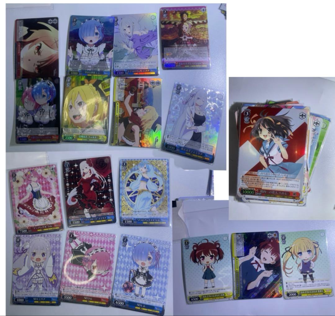 ヴァイスシュヴァルツ 複数シリーズ約800枚まとめ売り