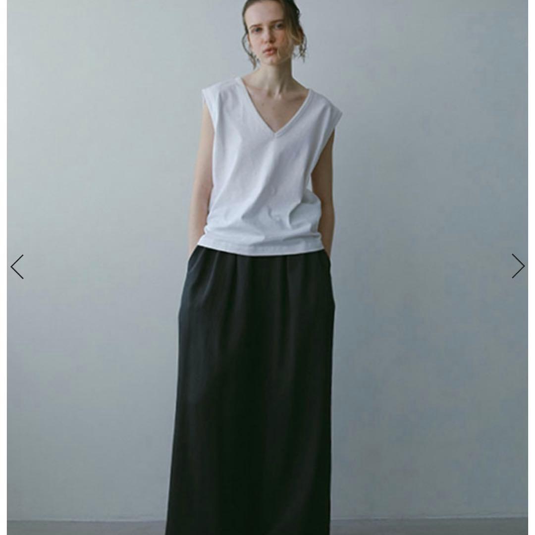 ETRE TOKYO 新作 完売 ヘンプコットンスリーブレスプルオーバー タンク