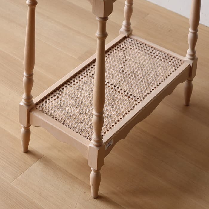 カリモク ソレイアード 飾り台 花台 コロニアル サイドテーブル