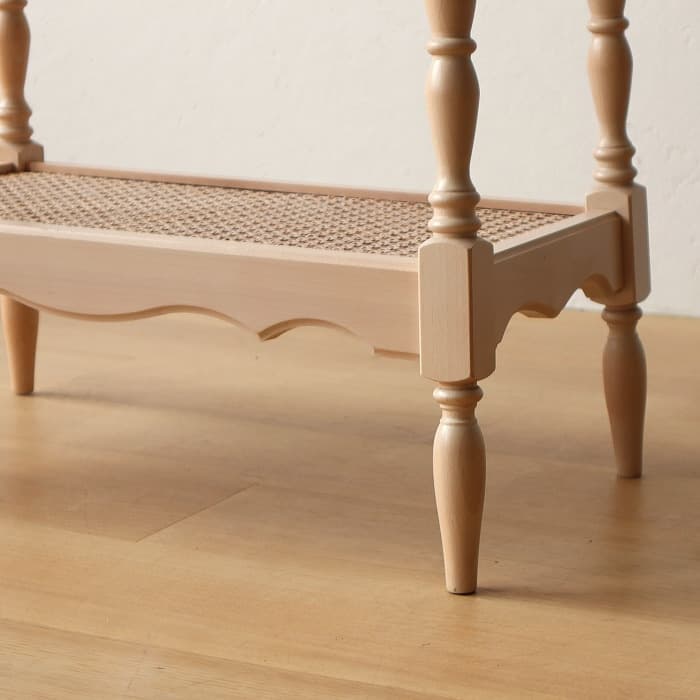 カリモク ソレイアード 飾り台 花台 コロニアル サイドテーブル