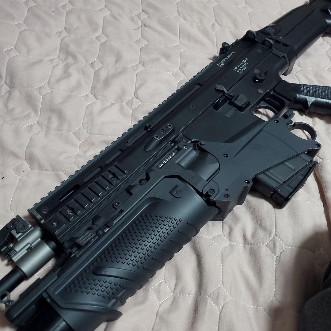 激安セール！東京マルイ 次世代電動ガン スカーH ブラック　グレネードランチャー