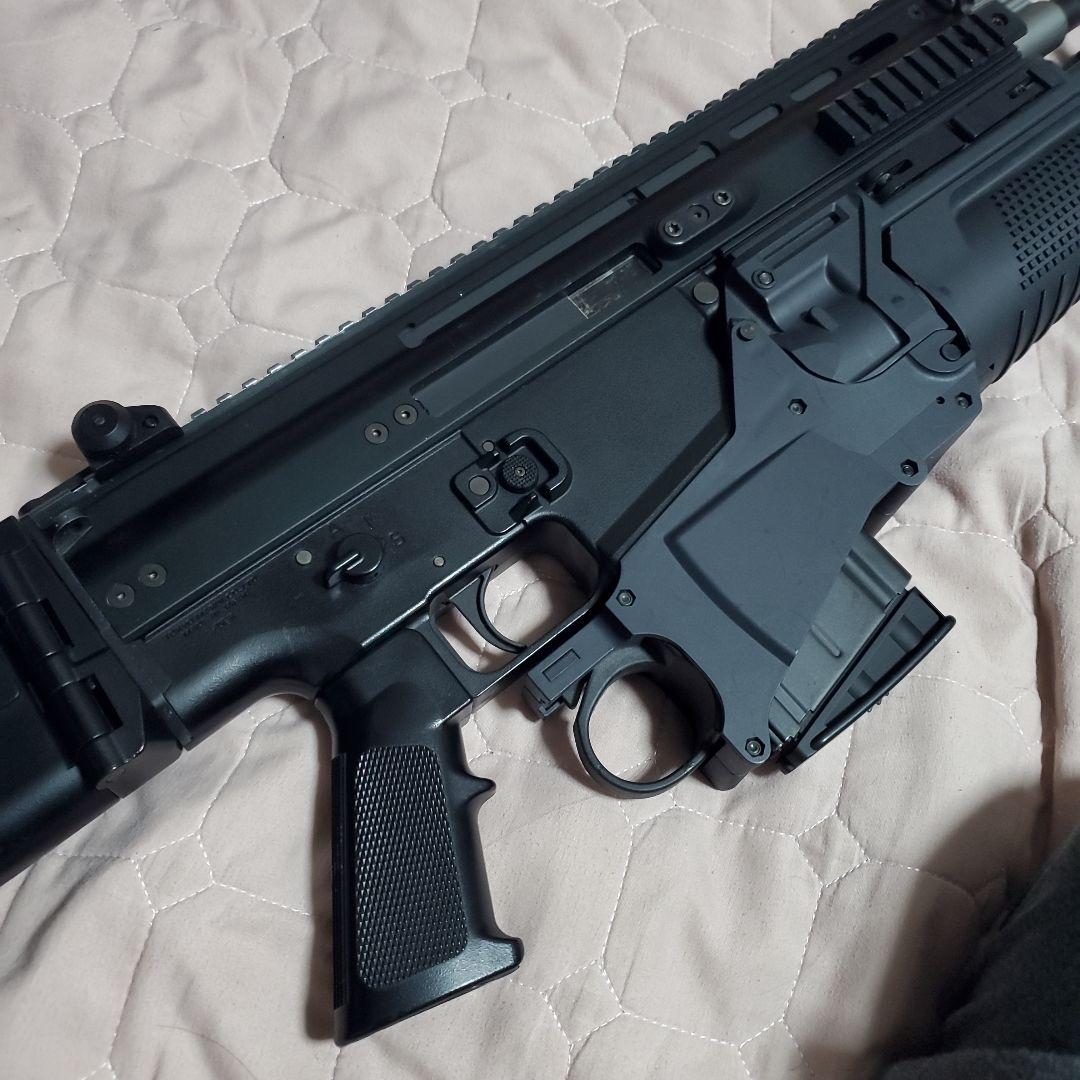 激安セール！東京マルイ 次世代電動ガン スカーH ブラック　グレネードランチャー