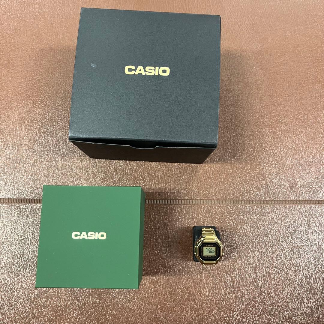 カシオ リングウォッチ CRW-001G-9JR CASIO ゴールド