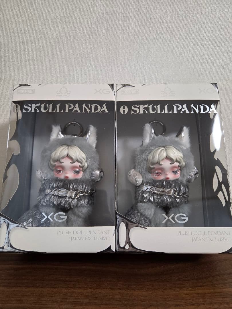 【正規品】スカルパンダ×XG ぬいぐるみペンダント 日本限定 2個セット