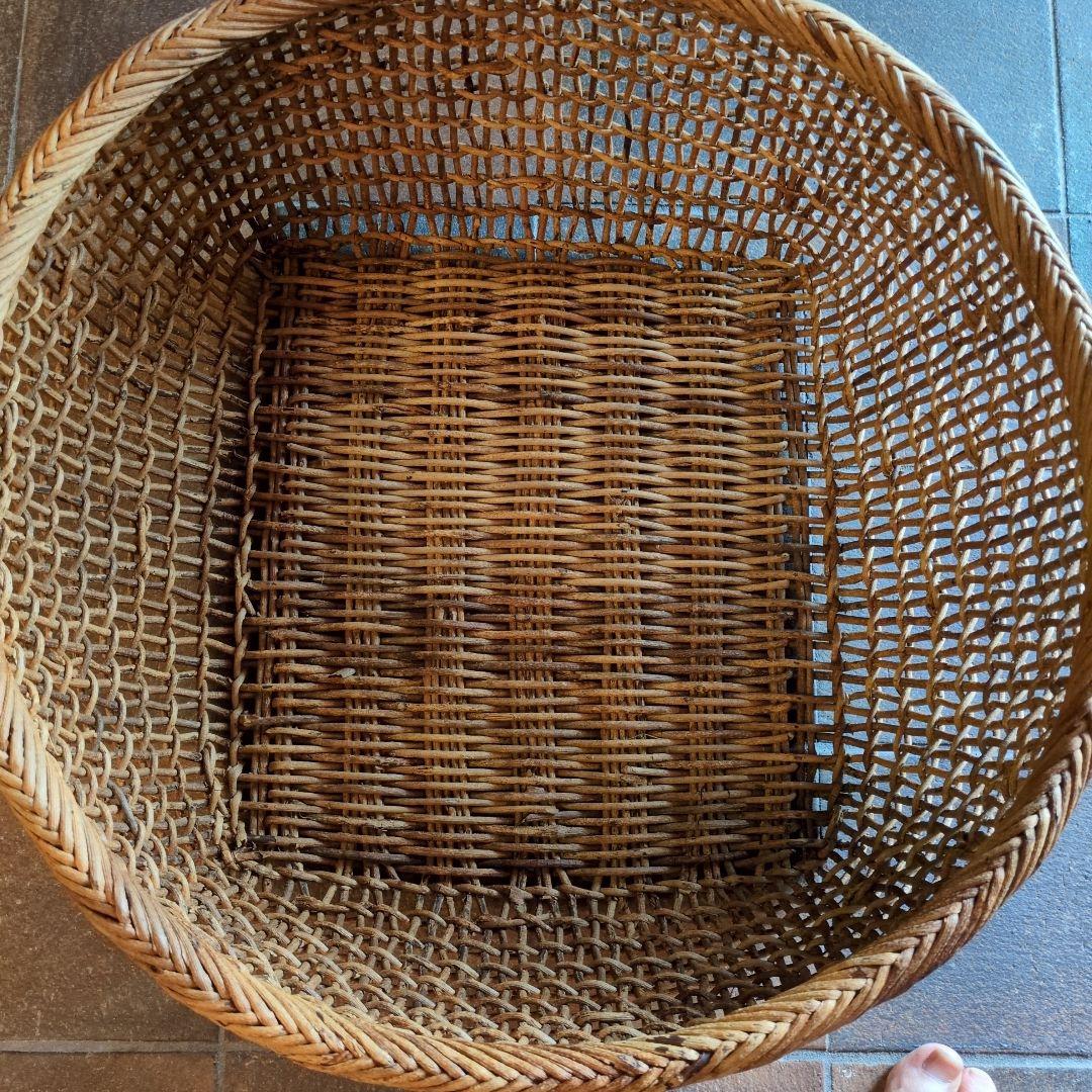 こぎんあけびの大丸カゴ