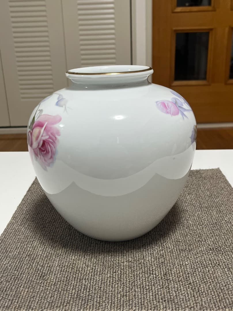 Noritake オールドノリタケ 木村義一 ハンドペイント バラ絵 花模様金彩