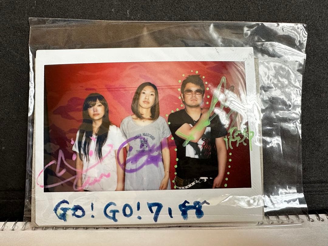 GO!GO!7188直筆サインポラロイド(チェキ？)