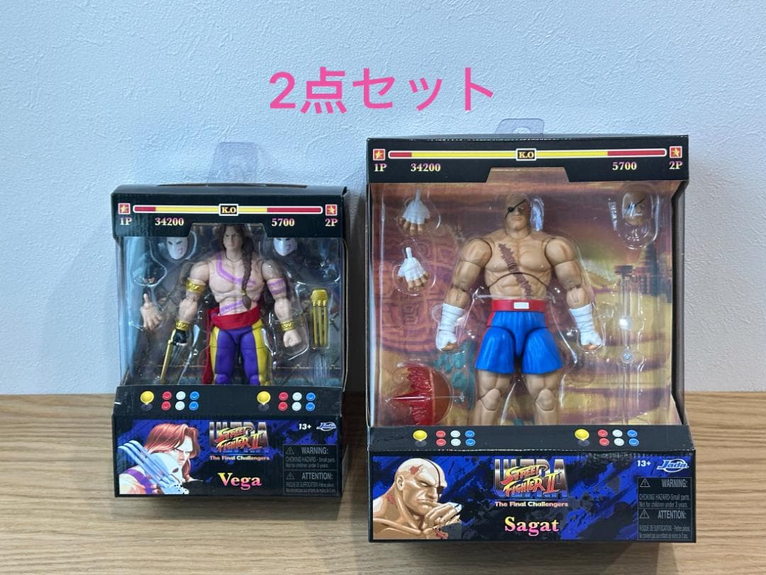 JADA バルログ JD35172 サガット JD35171 2点セット